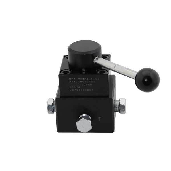 BVA Hydraulics PR43C Manual control valve with close center, remoted-mounted, 4W/3P, 10,000 psi (700 bar)