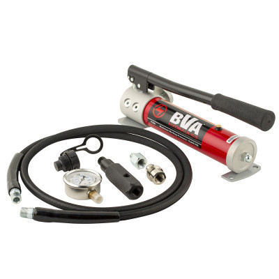 Hand Pump, Pressure Gauge & Hydraulic Hose Combo Kit, 10,000 psi (700 bar)