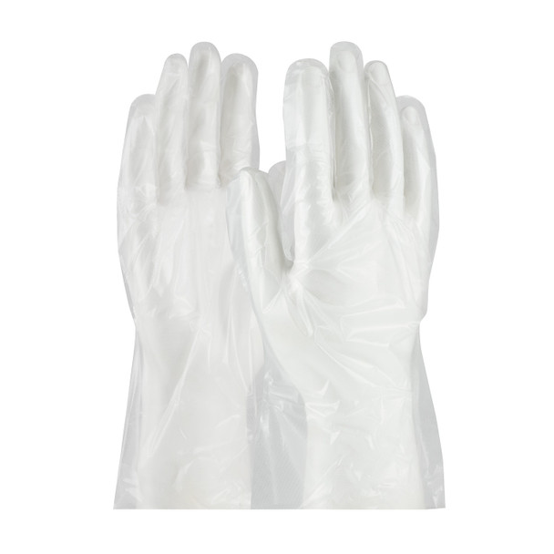 Clear XL Ambi-Dex Disposable Polyethylene, Food Grade, Silky, 100/Bx, 1 Mil Disposable Liquid-Proof Gloves 1 Case