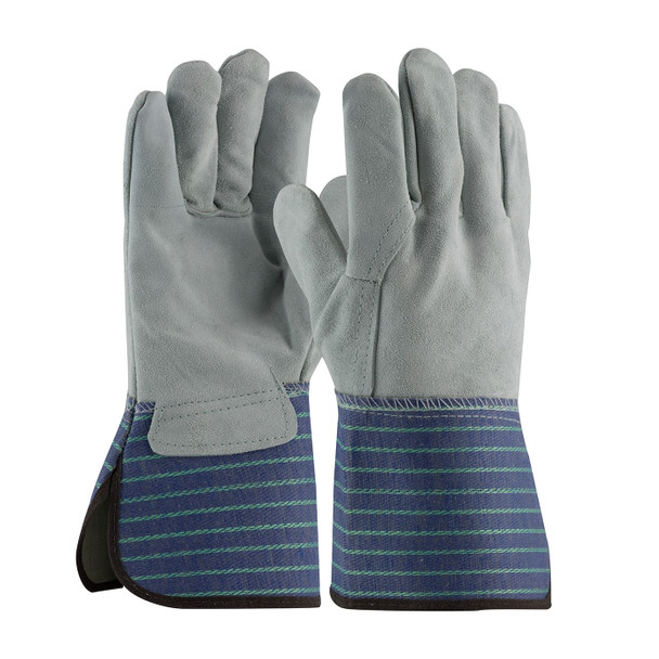 Natural L Silver Series, A/B Select Shoulder, Full Leather Back, Rubberized GT Split Leather Palm 1 Dozen