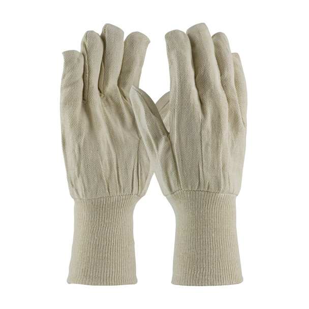 Natural 5KW Premium Grade, 8 oz., 5 Inch Long, Natural KW, Men's Fabric Gloves 1 Dozen