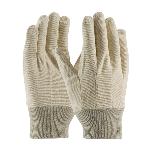 Natural LADIES Premium Grade, 8 oz., Natural KW, Ladies' Fabric Gloves 1 Dozen