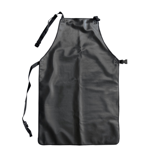 Black 42" Temp-Gard Extr Temp 42-in Aprn, Liq Prf Sil Fab, Qk Rls Nk & Wst Bukls CE Aprons