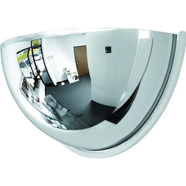 18" Acrylic Half Dome 180° Mirror