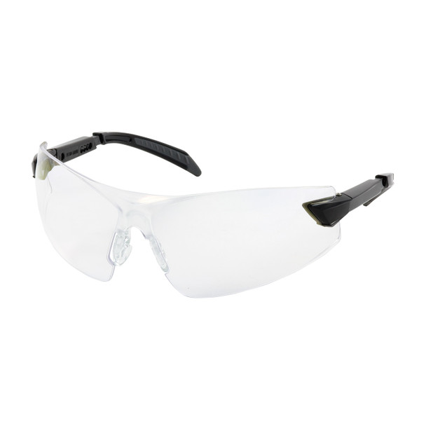 Black OS Supersonic, Clr AS/AF Lens, Adj. length & ratchet Blk Tmpls Bouton Rimless Frame 1 Pair