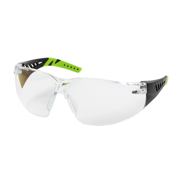 Lime OS Q-Vision, Clr Lens, AS/AR, Lime Rubber Tmpl Tips, Dielectric Bouton Rimless Frame 1 Pair