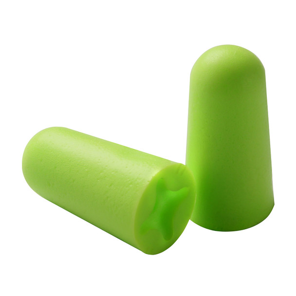 Lime OS Dispenser Refill Pack, X-Emboss HPF200, 32 dB, Lime, 300 Pair/Box Dispenser Ear Plugs 1 Box