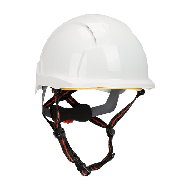 Honeywell Matterhorn Hard Hat With Rain Trough - HDPE Shell, 4-Point Suspension, Ratchet Fit - View #5
