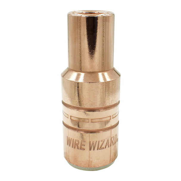 5/8" (15.9mm) Copper Bottle Nose Heavy Duty PowerBall Thread-on Nozzle w/Flush Tip - 10/pk