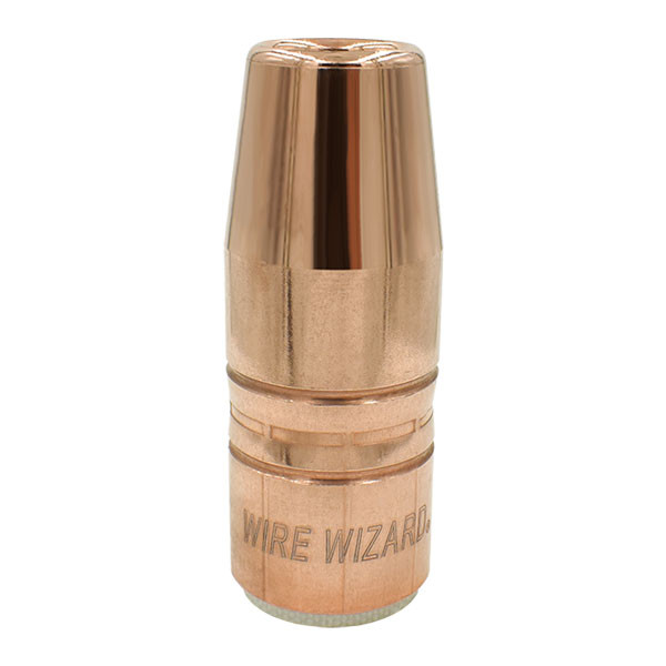 5/8" (15.9mm) Copper Tapered Heavy Duty PowerBall Thread-on Nozzle w/Stick-out Tip