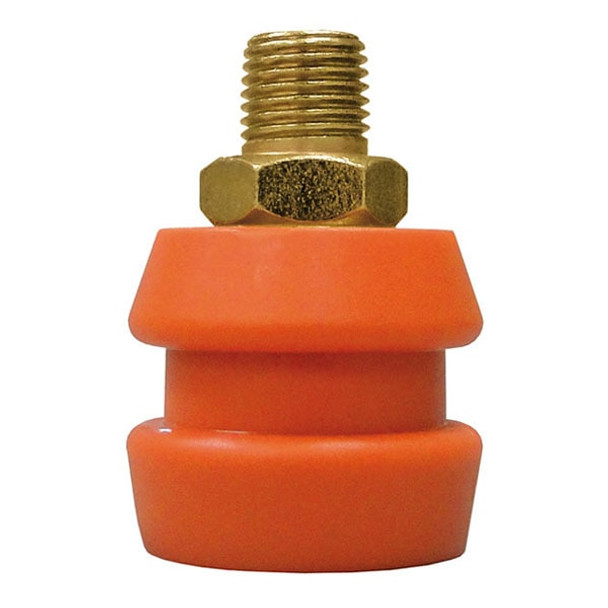 Quick Disconnect female (steel) 1/4in (6.4mm) NPT-M w/insulator sleeve