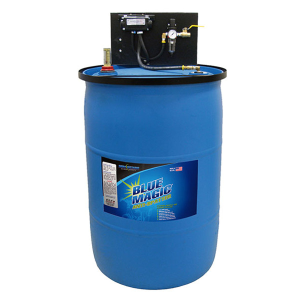 Manifold dispenser for 55 gallon (208.2 liter) container of anti-spatter*