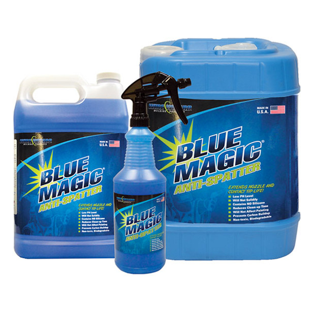 Anti-Spatter Blue Magic 1 gallon (3.8 liter) container