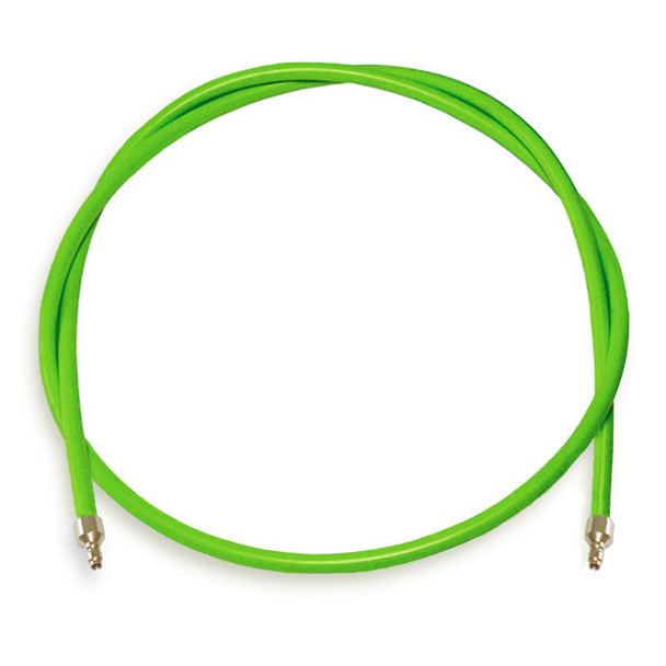 Conduit Green Polymer assy w/(2) A-16F-4 Connectors 300in or 25ft (7.6m) lgth