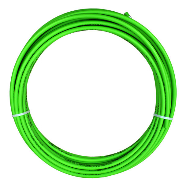 Conduit Green Polymer  Bulk .460in (116.8mm) O.D. x .300in (7.6mm) I.D. x 100ft (30.4m) lgth