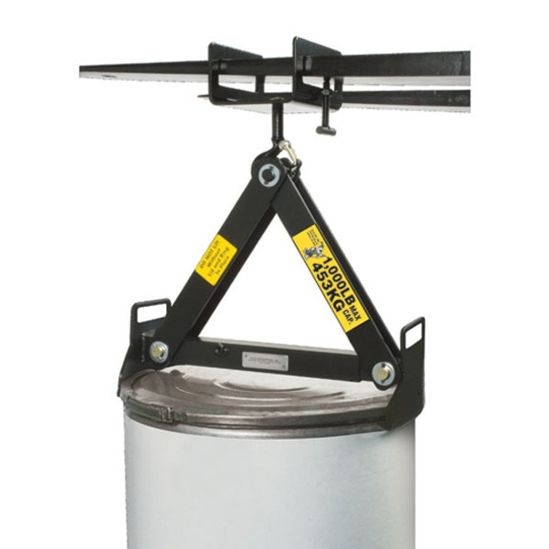 Drum Lifter - fiber chimed drums w/1000 lb (453 kg) load cap.