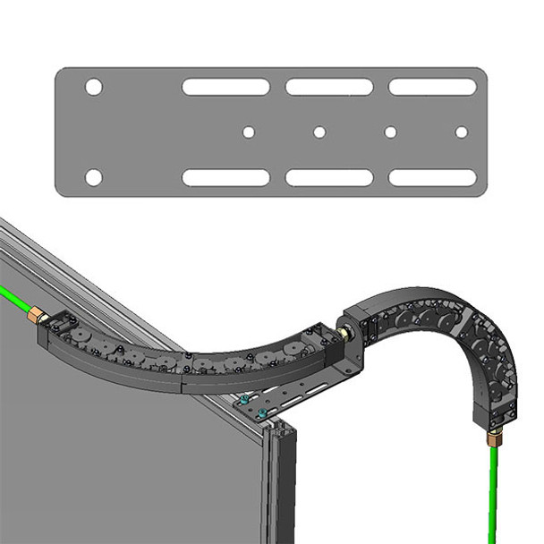 Wire Guide Module Support Bracket - slotted