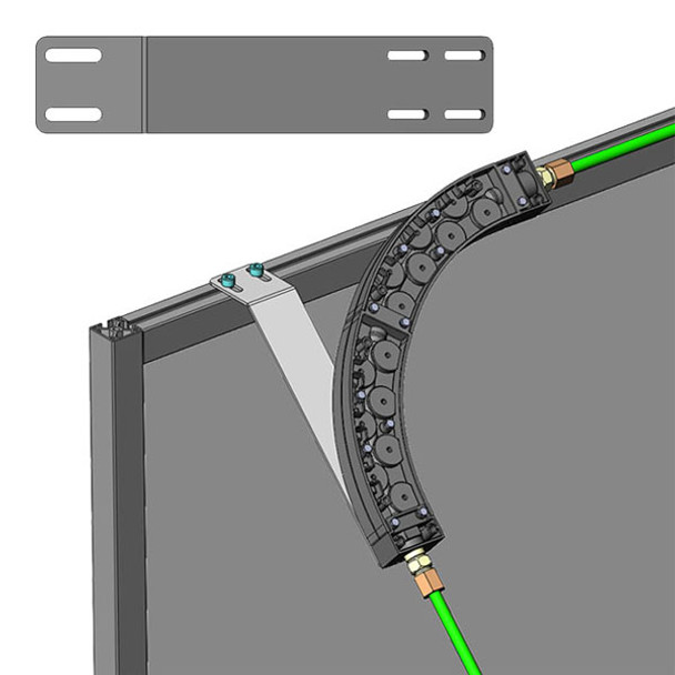 Wire Guide Module support bracket - 45 degree angle