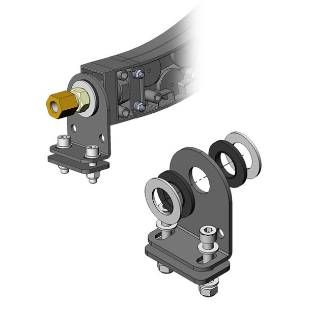 Module Bracket With Backer Plate