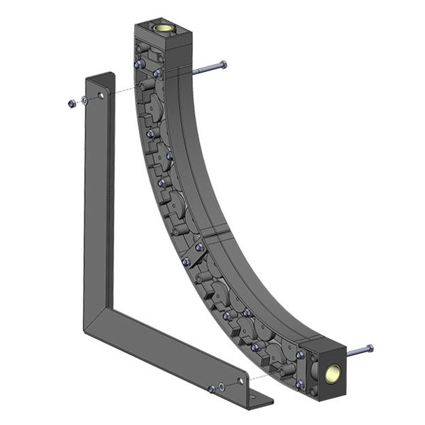 Module Floor/Wall Mount With Fasteners