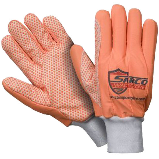 Sarco Impact Gloves- Dotted Palm - 1 Pair