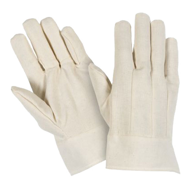 Single Palm Gloves - Cotton- Heavy Weight - 1 Dozen Units