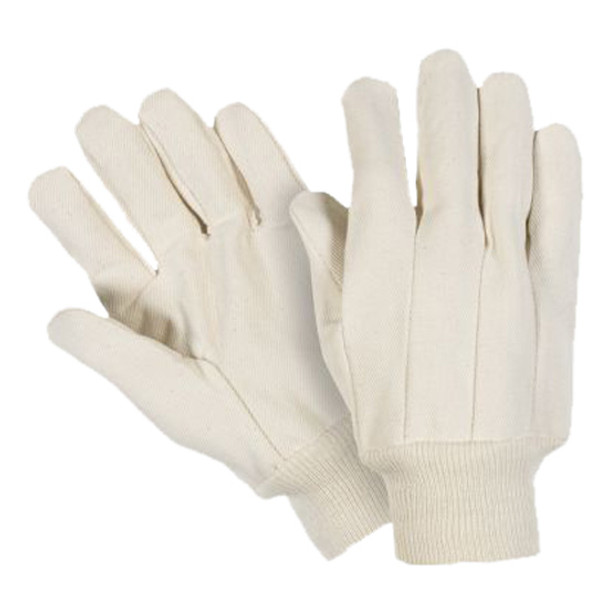 Single Palm Gloves - Cotton- Heavy Weight - 1 Dozen Units
