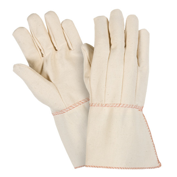 Single Palm Gloves - Cotton- Heavy Weight - 1 Dozen Units