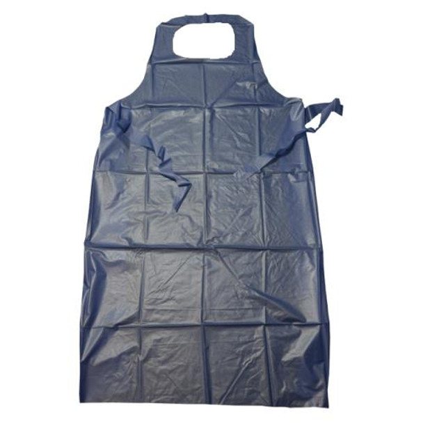 6 mil 35x50" Vinyl die cut Apron - Blue