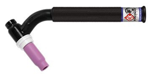 TIG Torch, Standard Series, Gas Cooled, 150 AMPS CK150 - Flex Head , 2 Piece, Standard - 25 ft (7.6m) Cable Length