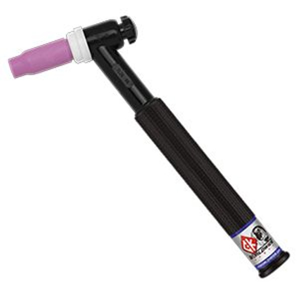 TIG Torch, Standard Series, Gas Cooled, 150 AMPS CK150 - Rigid Head w/ Valve, 1 Piece, Standard - 25 ft (7.6m) Cable Length