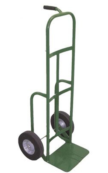 Delivery Dolly Cart - Single Handle, 14 Gauge Tubing, 10" Semi -Pneumatic Wheels