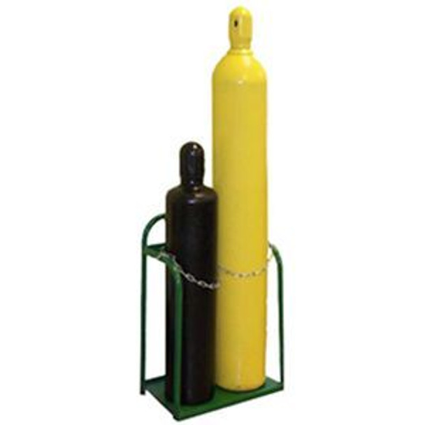 Large Oxygen and Acetylene Cylinder Stand