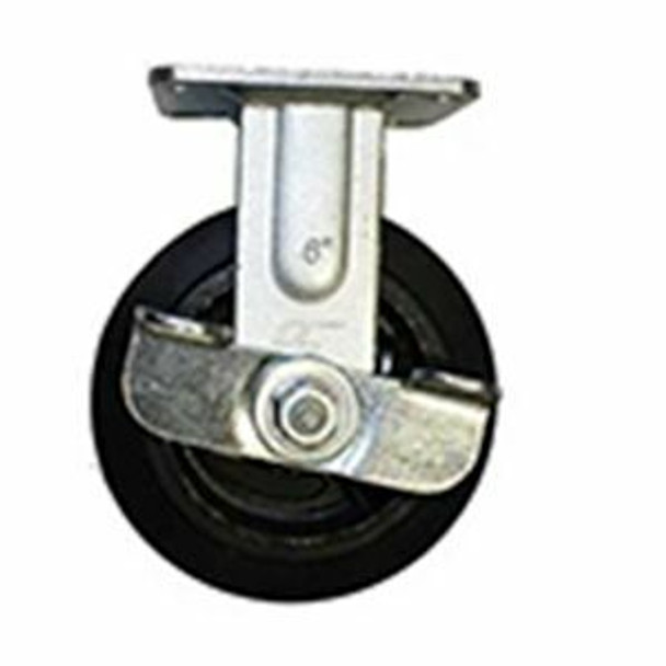 6" Rigid Caster, Roller Bearing, 500lb Load Capacity