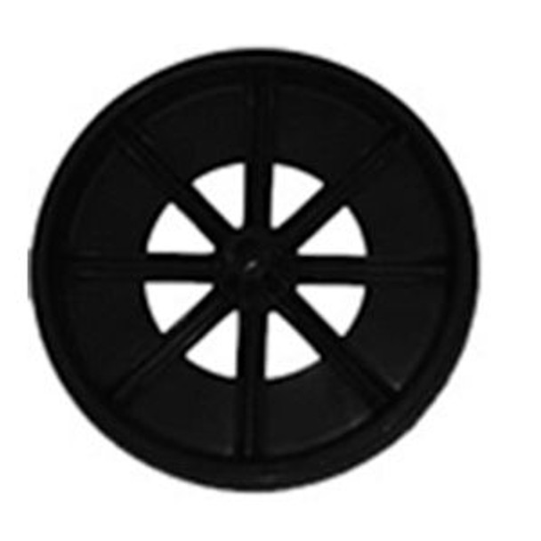 10" Polyolefin Wheel, 3/4" Plastic Bearing, 200lb Load Capacity