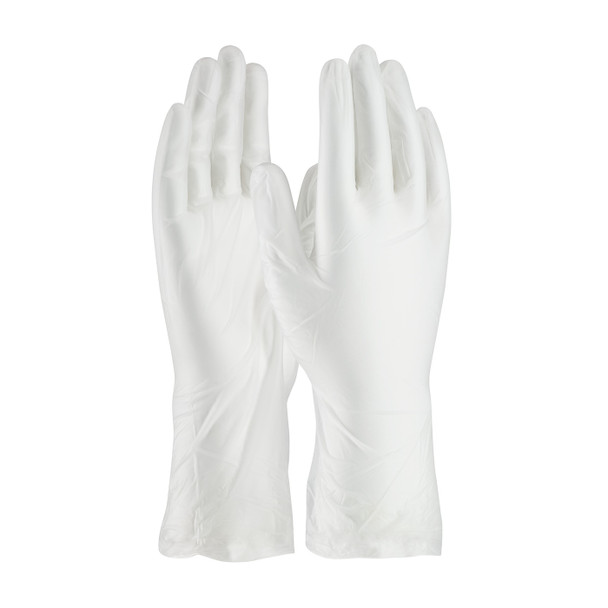 12" Cl 100 CR PF Vinyl Glove 100/pk 10 pk/cs, XLARGE,QRP - Size XL, Clear 1 Case - CE Single Use Gloves