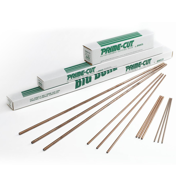 3/8 x 60 Exothermic Cutting Rods  - 25 Rods per box