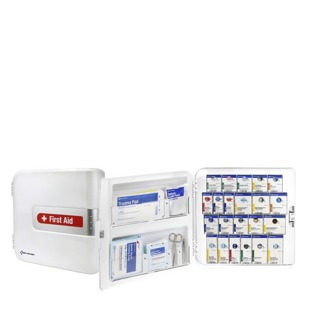 Smart Compliance Complete Cabinet Food Service with Meds, Plastic, ANSI A+ 91094