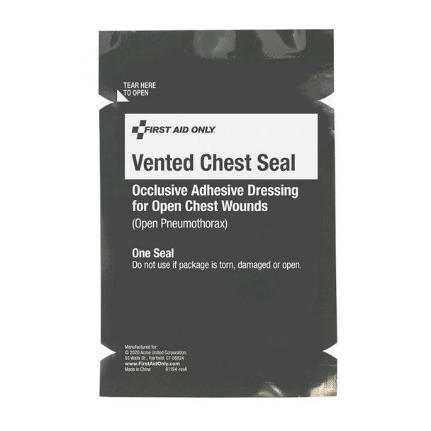 Chest Seal, Vented, Single