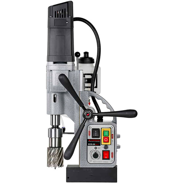 2-3/16" Magnetic Drill Press 55mm - Variable Speed with Reverse, Tapping, Smart Restart, Gyro-Tec

