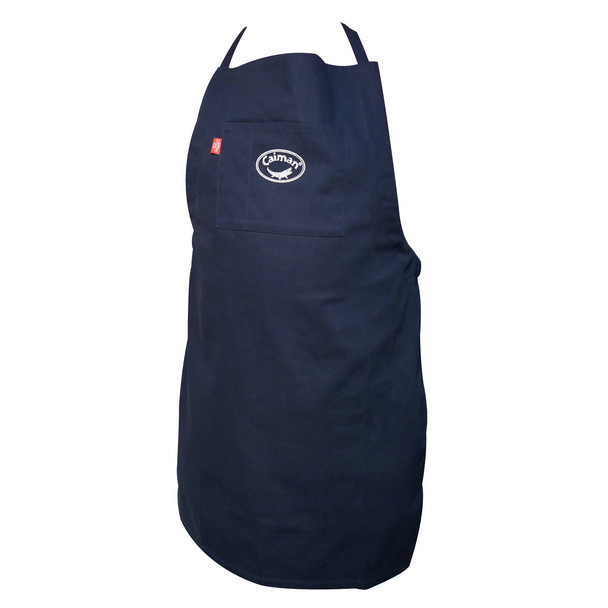 Apron, Dark Navy, Flame Resistant Fabric, Chest Pocket, Comfort Strap, 36"  - Size 36, Navy, FR Clothing-Welding, 1 Unit