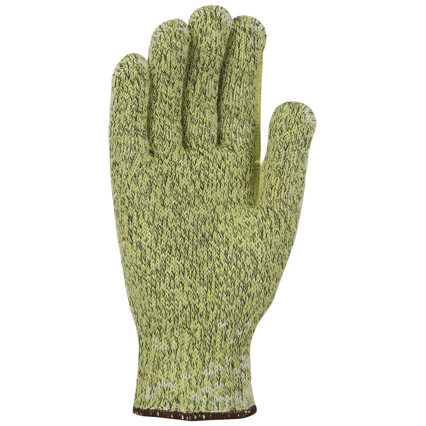 Wpp-Glove, Ata Kevlar / Cot Plate Reinforced Th 7G - Size L, Yellow, Cut Resistant Gloves, 1 Dozen
