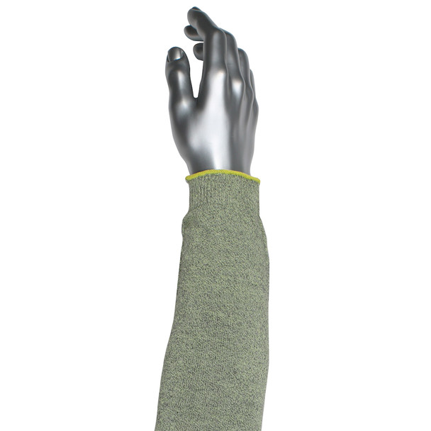 Wpp-Sleeve, Ata Hideaway 13G 18 - Size 18, Green, Cut Resistant Sleeve, 1 Unit