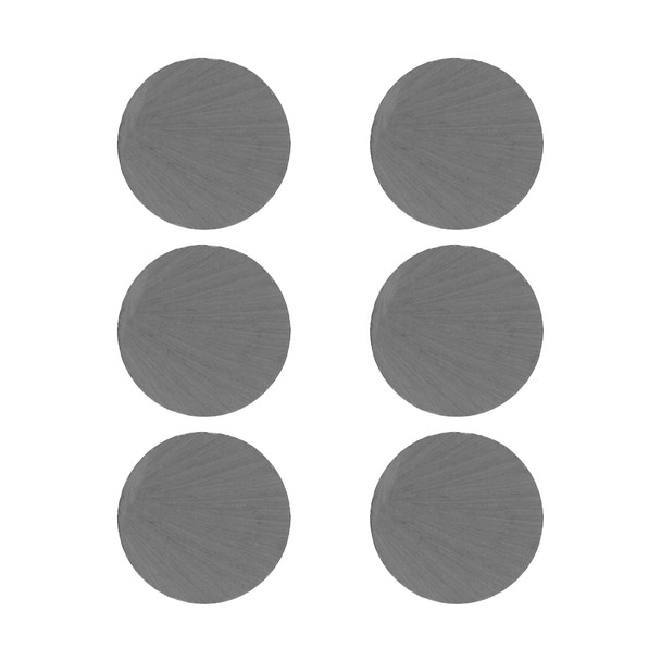 Ceramic Disc Magnets (6pk) - 1'' Dia. x 0.156'' Thk.¸ 2.36 lbs. pull