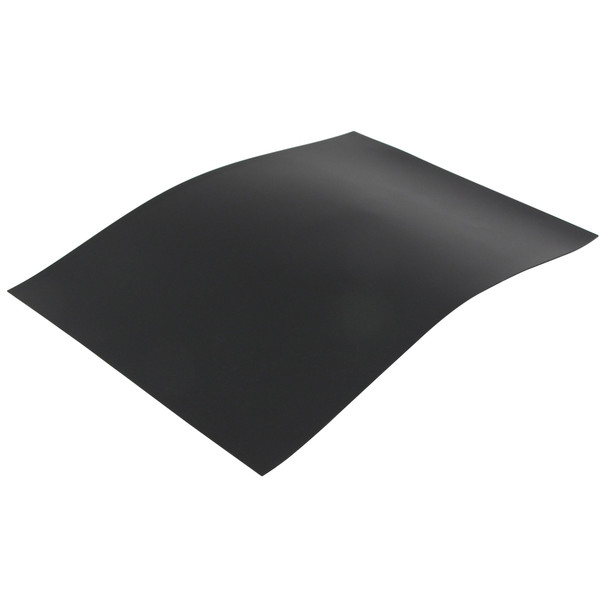 Flexible Magnetic Sheet - Black Vinyl - 0.020'' Thk. x 5.0'' W x 8.0'' L