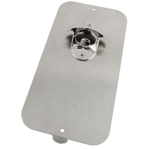 Pop 'N Catch® Magnetic Bottle Opener and Cap Catcher - Stainless Steel