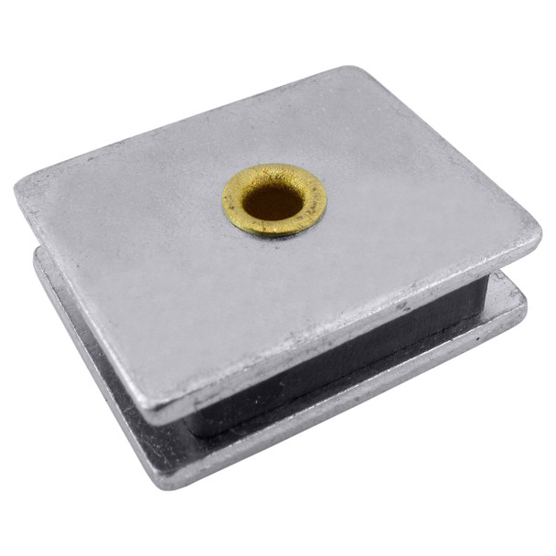 Ceramic Latch Magnet Assembly - 1" L x 1.25" W x .4" Thk.¸ 15 lbs. pull