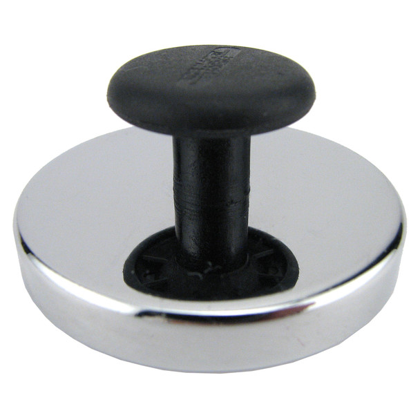 Ceramic Round Base Magnet w/ Knob - 2.03" Dia.¸ 25 lbs. pull