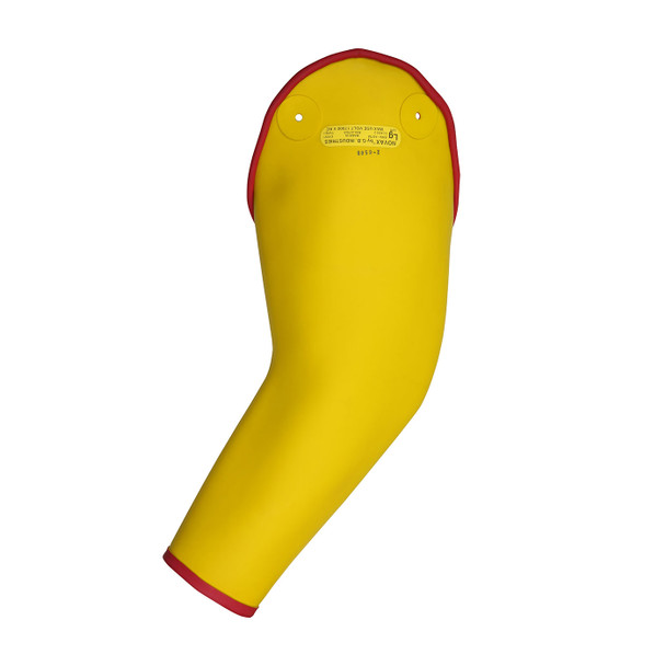 Novax Insulating Sleeve, Class 2, Yellow Over Red Novax Rubber Insulating Sleeves - 2XL Yellow PR