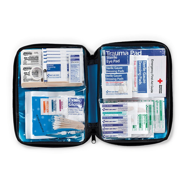First Aid Kit, 130 Piece, Fabric Case